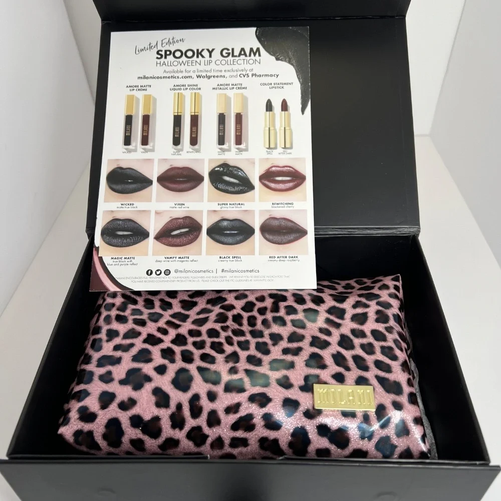 Milani Cosmetics Limited Edition Spooky Glam Lip Collection